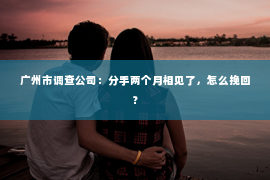 广州市调查公司:分手两个月相见了,怎么挽回? 广州市调查公司:分手两个月相见了,怎么挽回?