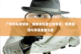 广州市私家侦探：挽回出轨老公的电影：情感救赎与家庭重建之路