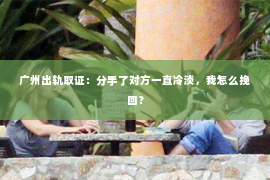 广州出轨取证：分手了对方一直冷淡，我怎么挽回？