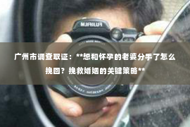 广州市调查取证：**想和怀孕的老婆分手了怎么挽回？挽救婚姻的关键策略**