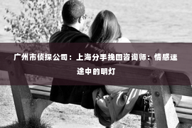 广州市侦探公司：上海分手挽回咨询师：情感迷途中的明灯